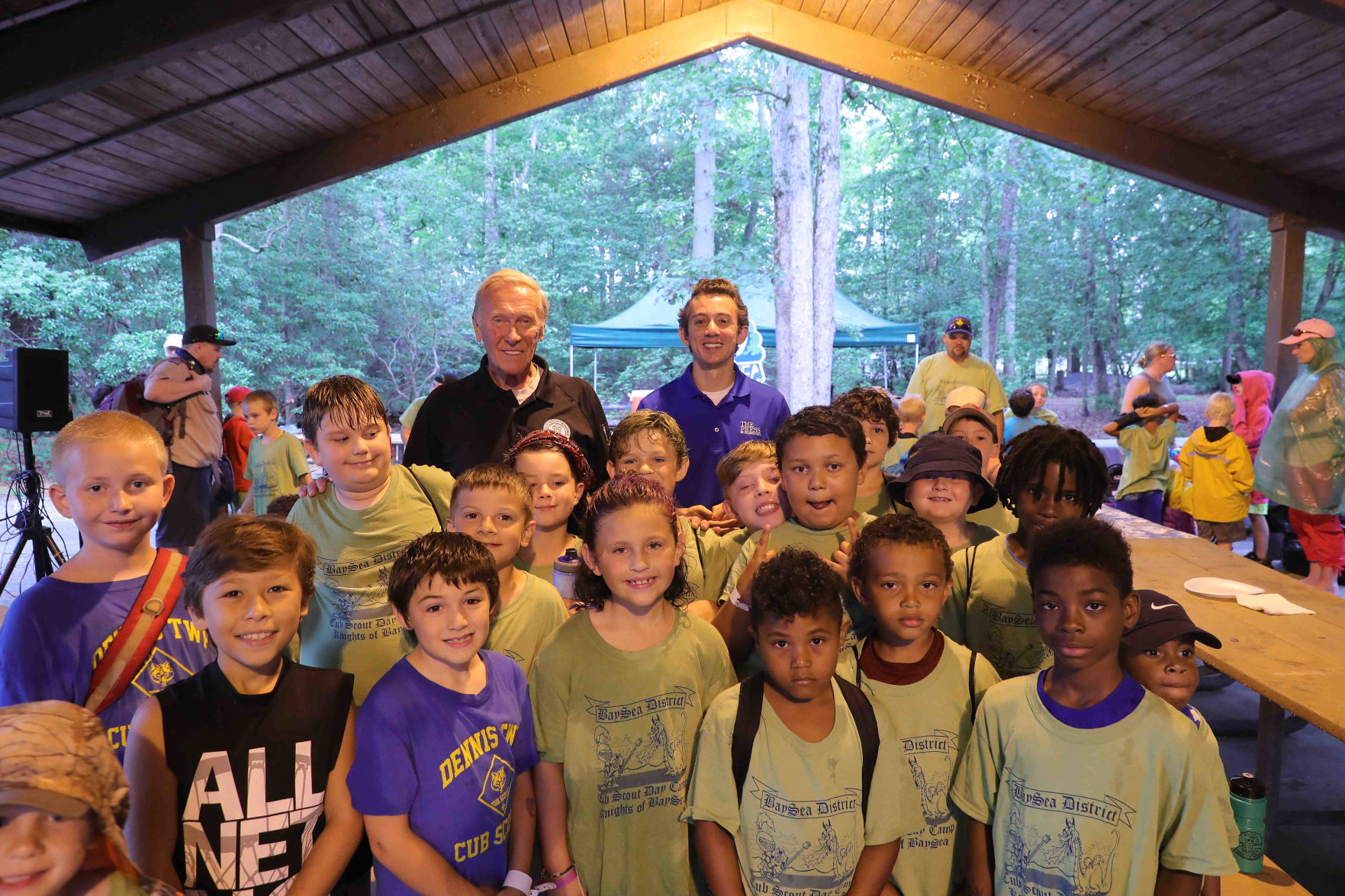 Joe Martucci conducted a safety and weather for Boy Scout troops